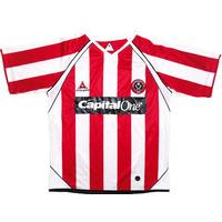 2006 07 sheffield united home shirt very good l