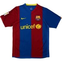 2006-07 Barcelona Home Shirt (Very Good) XL