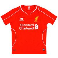 2014-15 Liverpool Home Shirt (Very Good) L.Boys