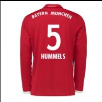 2016 17 bayern munich long sleeve home shirt hummels 5