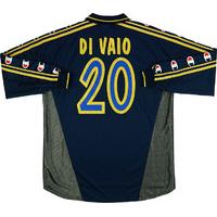 2000 01 parma match worn uefa cup third ls shirt di vaio 20 v psv