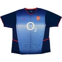 2002 04 arsenal away shirt very good m