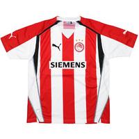 2005-06 Olympiakos Home Shirt *Mint* XL.Boys