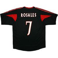 2004-05 Ajax Third Shirt Rosales #7 (Excellent) L