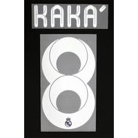 2011 12 real madrid third white name set kaka 8