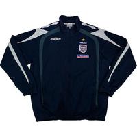 2007-08 England Umbro Woven Presentation Jacket (Very Good) L