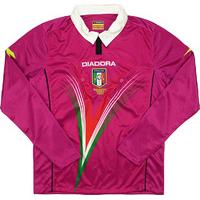 2012-13 Italy FIGC Referee L/S Shirt (Excellent) S