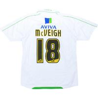 2010-11 Norwich Away Shirt McVeigh #18 *Mint* M