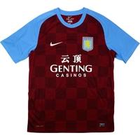 2011 12 aston villa home shirt excellent xl