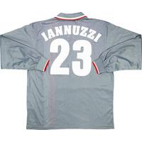 2000-01 Monza Match Issue Third L/S Shirt Iannuzzi #23