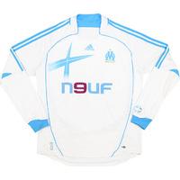 2006-07 Olympique Marseille Home L/S Shirt XL