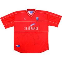2002-03 Gillingham Away \'Signed\' Shirt XL