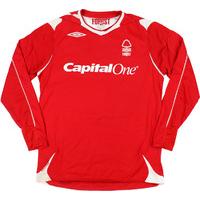 2006 08 nottingham forest home ls shirt l