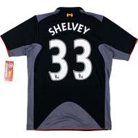 2012-13 Liverpool Away Shirt Shelvey #33 *w/Tags* XL.Boys