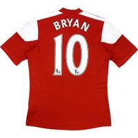 2013 14 fulham away shirt bryan 10 m