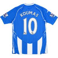 2007-08 Wigan Home Shirt Koumas #10 XL.Boys