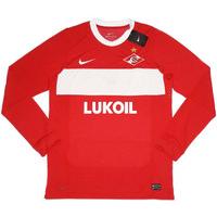 2011 spartak moscow player issue european home ls shirt wtags