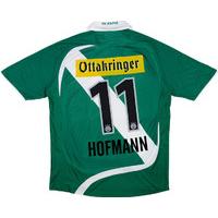 2007 08 rapid vienna match issue home shirt hoffman 11