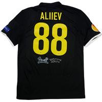 2013-14 Anzhi Makhachkala Match Issue Europa League Away Shirt Aliev #88