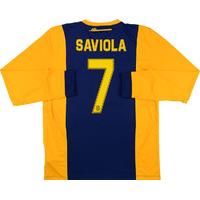 2014-15 Hellas Verona Home L/S Shirt Saviola #7 *w/Tags*