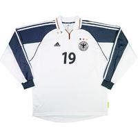 2000-02 Germany Player Issue Home L/S Shirt #19 *w/Tags* XL