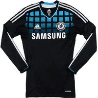 2011-12 Chelsea TechFit Player Issue Away L/S Shirt S