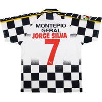 2000-01 Boavista Match Issue Home Shirt Jorge Silva #7