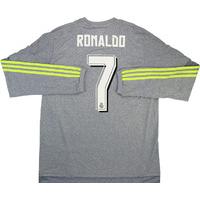 2015-16 Real Madrid Away L/S Shirt Ronaldo #7 *w/Tags*