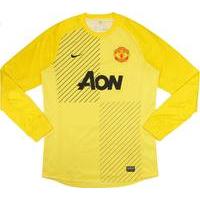 2013 14 manchester united gk away shirt excellent m