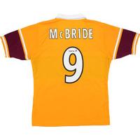 2006-07 Motherwell Home Shirt McBride #9 (Excellent) S