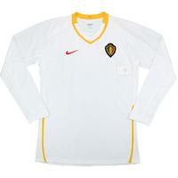 2008-09 Belgium Player Issue Away L/S Shirt *w/Tags* XXL