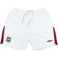 2009-10 West Ham Home Shorts (Very Good) XL