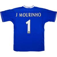 2003-05 Chelsea Home Shirt J Mourinho #1 (Excellent) S