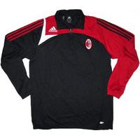 2007-08 AC Milan Player Issue Zip-Up Training Top L/XL