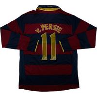 2007-08 Arsenal Third L/S Shirt v. Persie #11 (Very Good) L