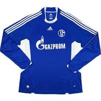 2008-10 Schalke Home L/S Shirt (Excellent) XL