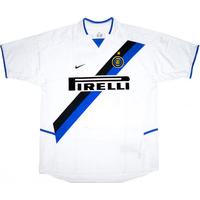 2002 03 inter milan away shirt excellent l