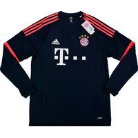 2015-16 Bayern Munich Adizero Player Issue Third L/S Shirt *w/Tags*