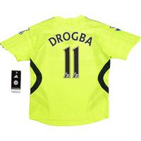 2007-08 Chelsea Away Shirt Drogba #11 *w/Tags* XS.Boys