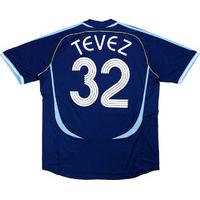 2006 07 argentina away shirt tevez 32 xl