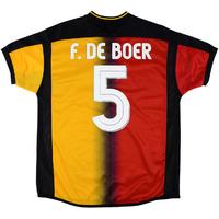 2003-04 Galatasaray Home Shirt F.De Boer #5 M