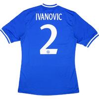 2013-14 Chelsea Match Issue CL Home Shirt Ivanovic #2