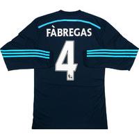 2014-15 Chelsea Player Issue Adizero Third L/S Shirt Fàbregas #4 *w/Tags*