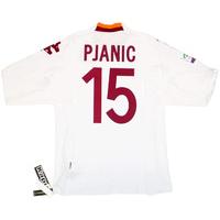 2012-13 Roma Player Issue Away L/S Shirt Pjanic #15 *w/Tags*