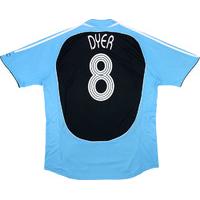 2006 07 newcastle third shirt dyer 8 good xl