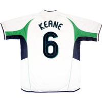 2002-03 Ireland Away Shirt Keane #6 XL