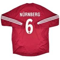 2008-09 Nurnberg II Match Issue Home L/S Shirt #6