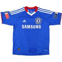 2010-11 Chelsea F.A. Cup Final Home Shirt (Excellent) S.Boys