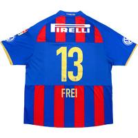 2009-10 FC Basel Player Issue Home Shirt Frei #13