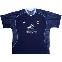 2004-05 Wolves Away Shirt (Very Good) XXL